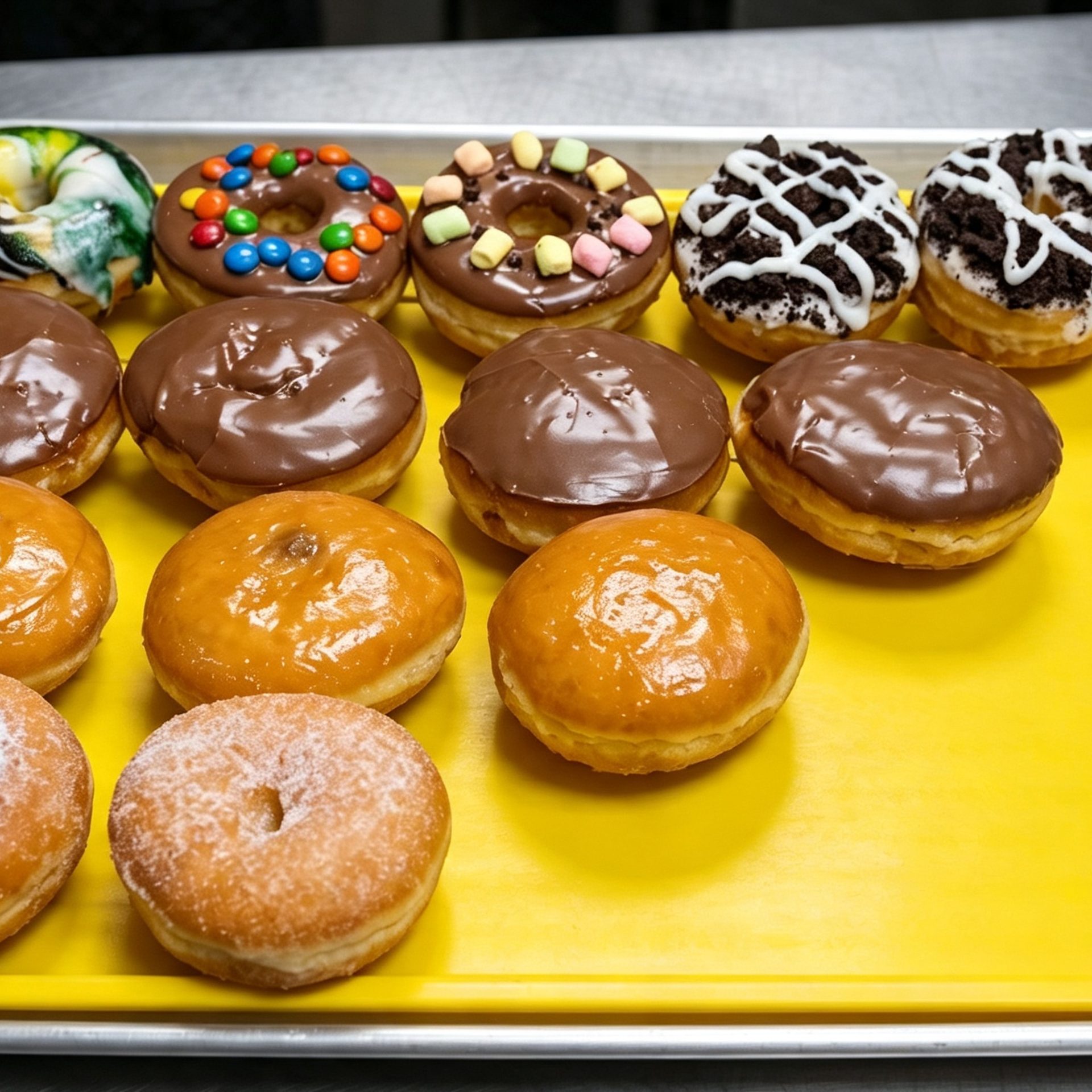 Donuts, boba, and breakfast sandwiches