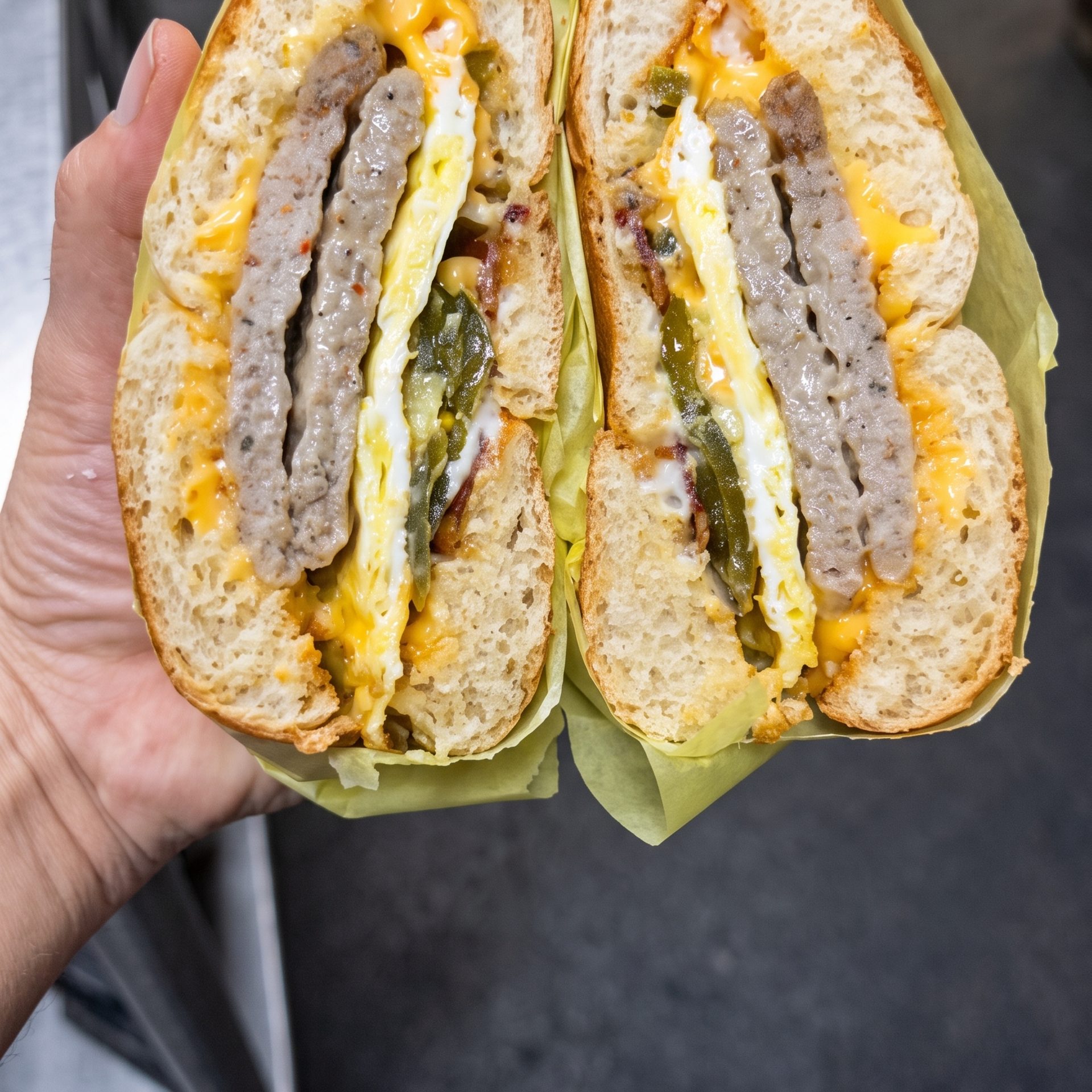 Ultimate breakfast sandwich