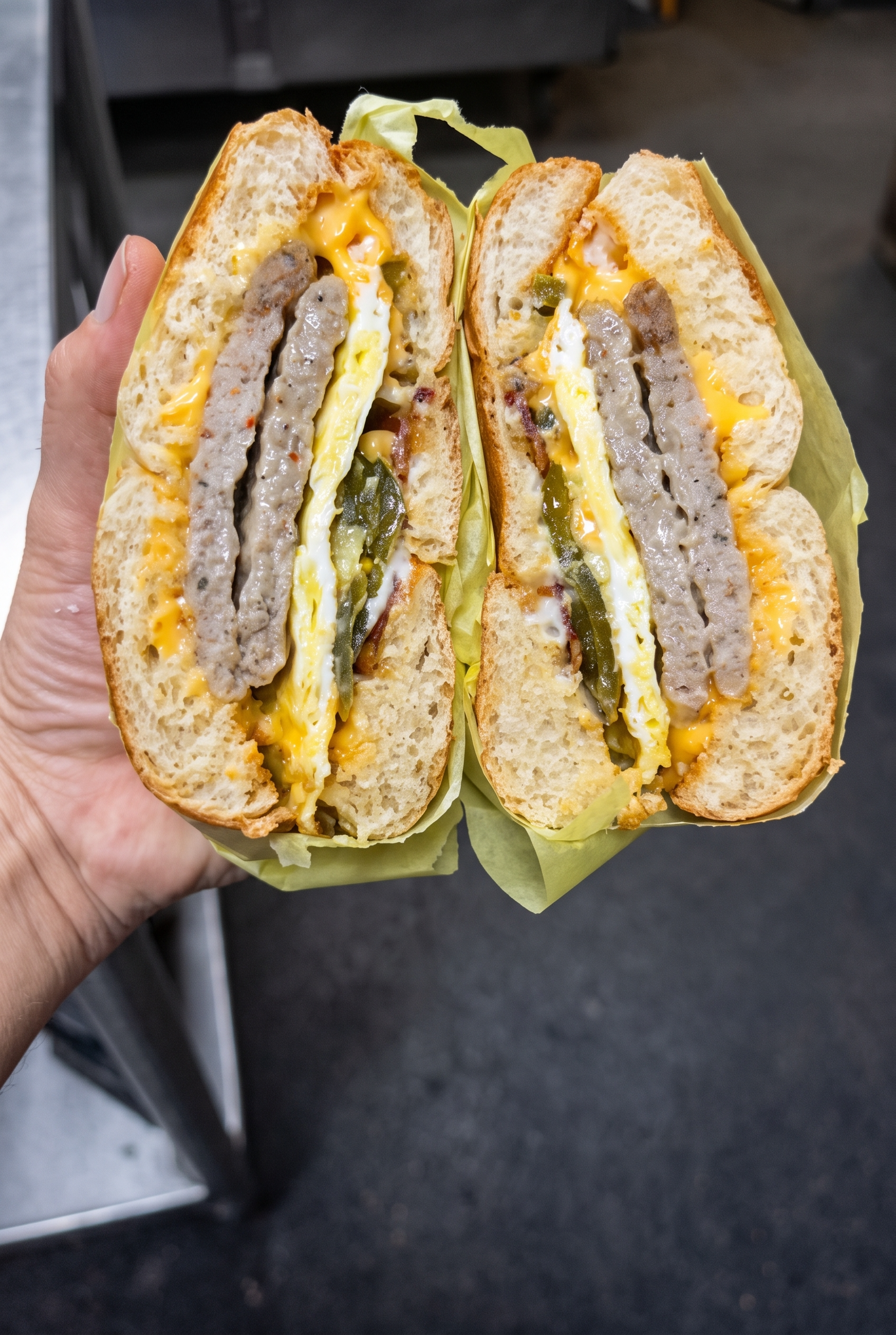 Ultimate breakfast sandwich