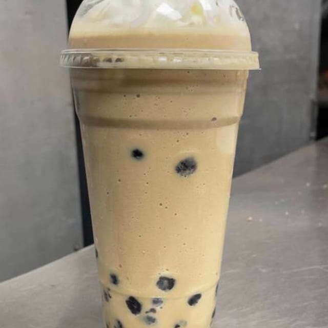 Milk Tea Blended Boba.