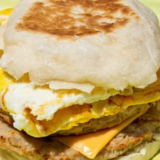Bagel with Ham, Bacon, Egg, Cheese and Mayo